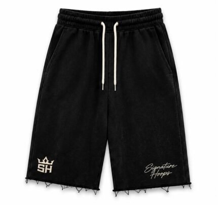 Signature Hoops Cropped Short